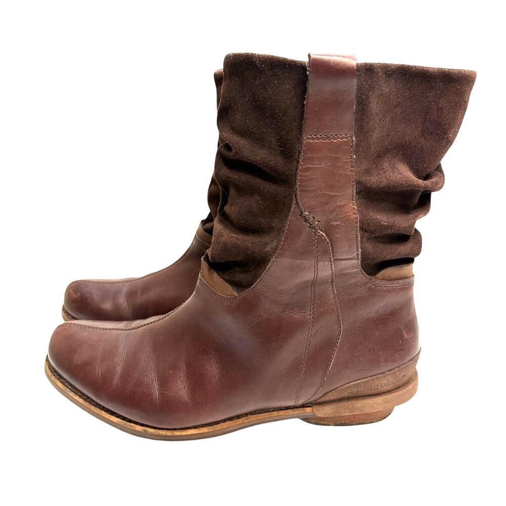 Patagonia Addie Slouch Ankle Boots Espresso Brown Womens 10